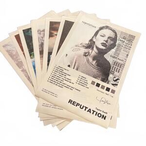 Taylor Swift Album Poster Set